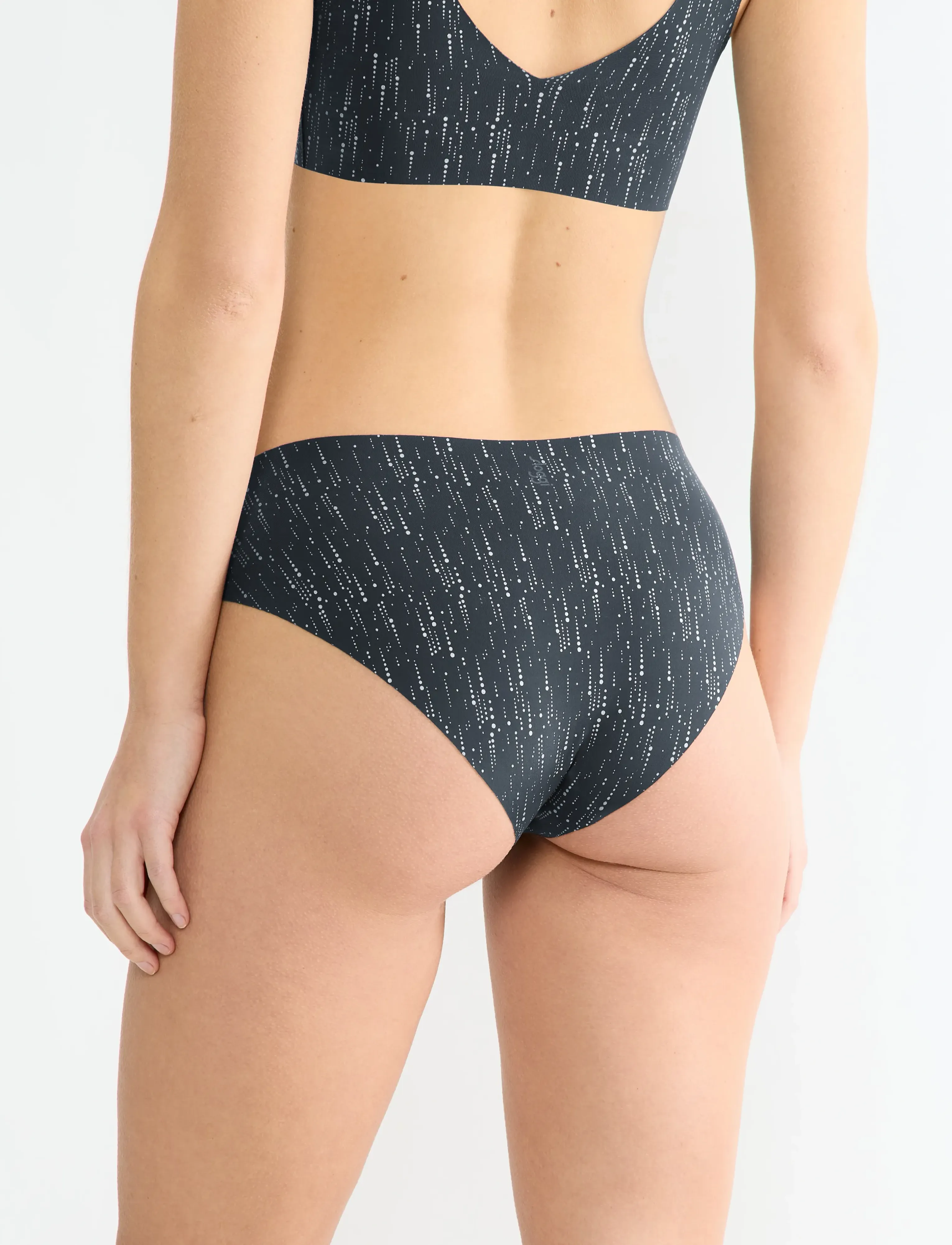 sloggi - sloggi ZERO Feel 2.0 Festive High l - seamless panties - black combination - 3