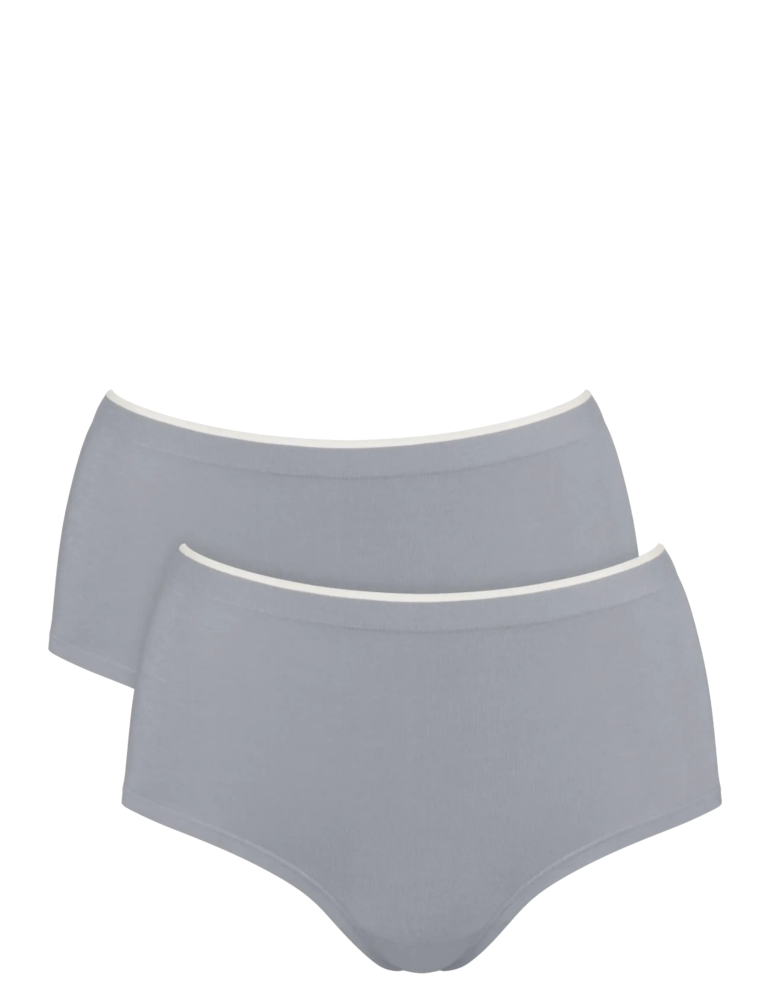 Sloggi Go Sense Highwaist 2P Grau - S - Damen