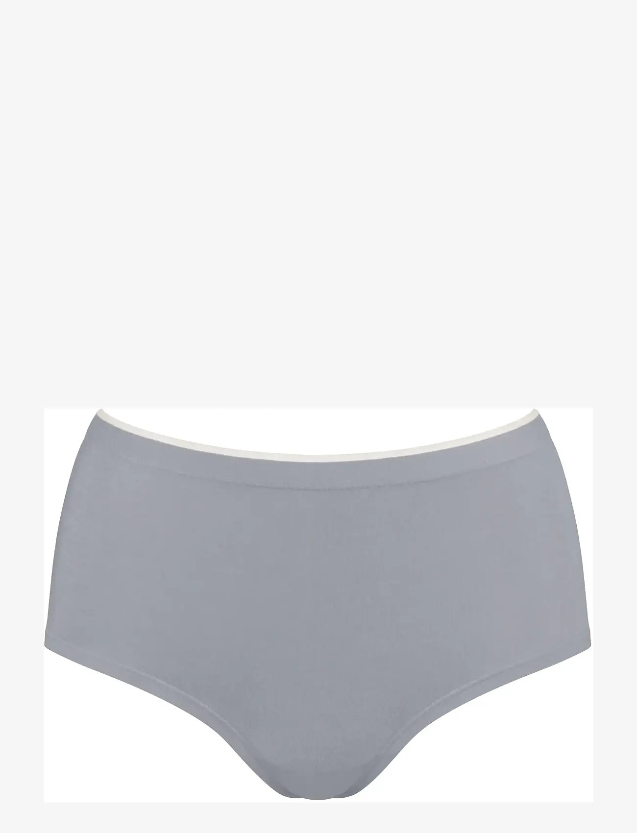 sloggi - sloggi GO Sense Highwaist 2P - midi & maxi trusser - chrome - 2