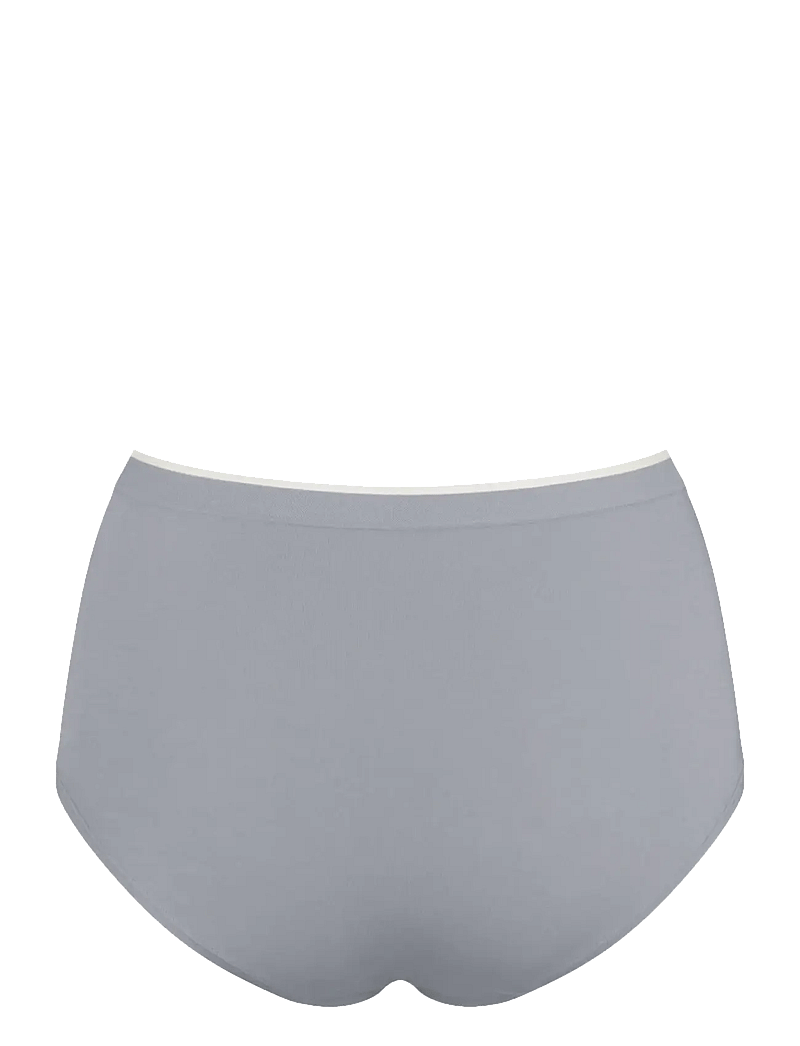 sloggi - sloggi GO Sense Highwaist 2P - midi & maxi slips - chrome - 3