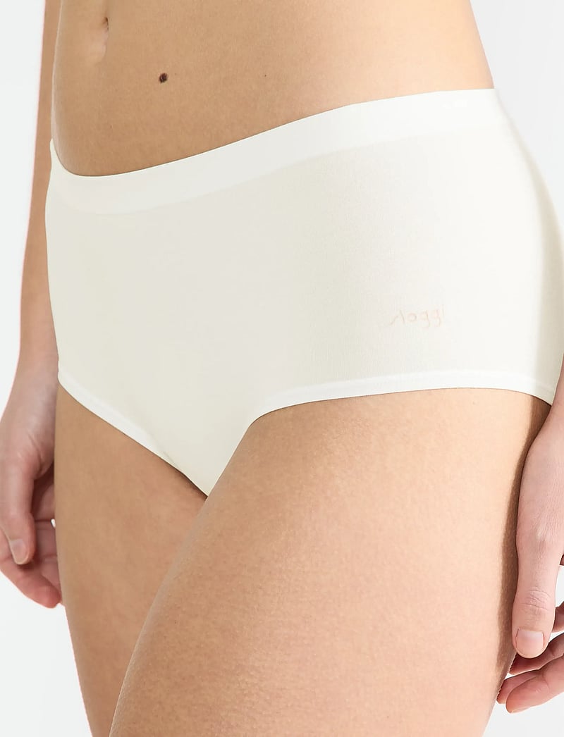 sloggi - sloggi GO Sense Highwaist 2P - midi ja maxi püksikud - silk white - 5