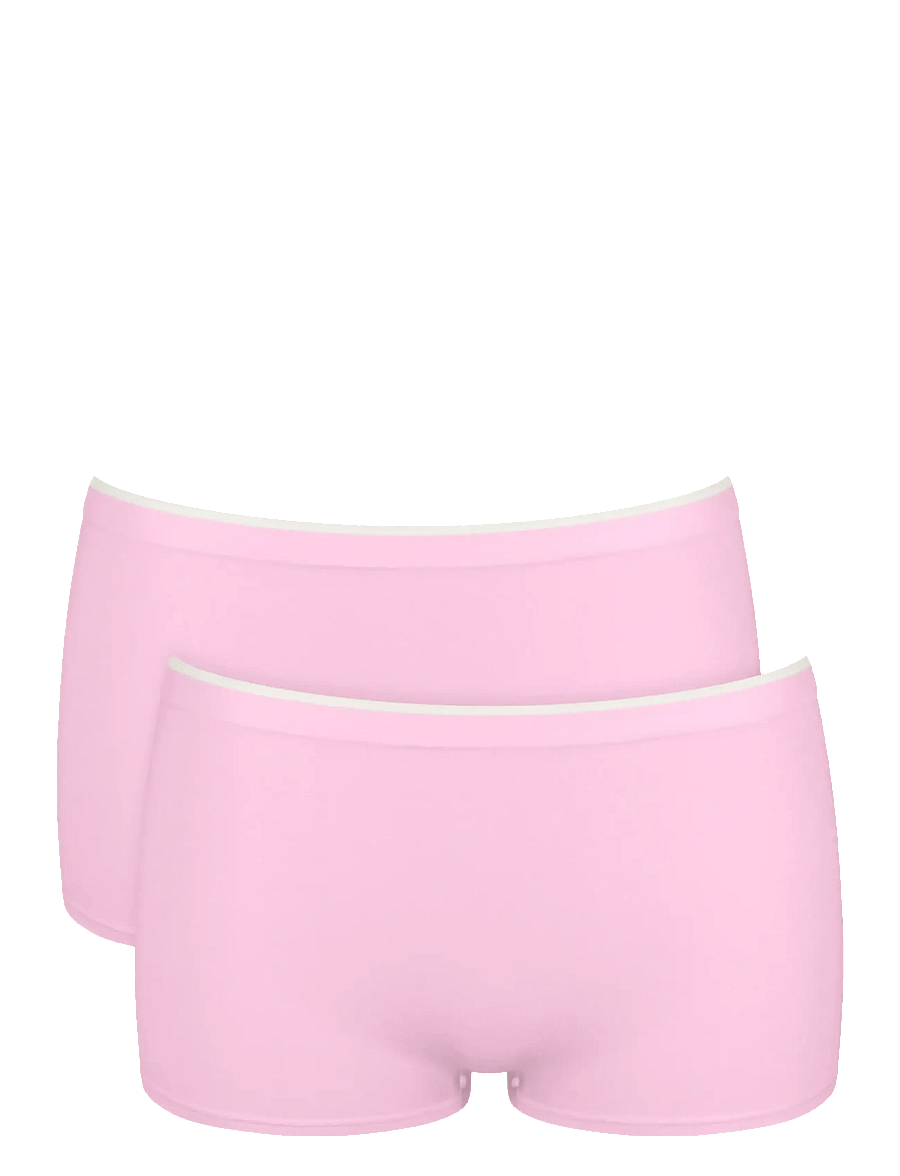 sloggi - sloggi GO Sense Short 2P - hipster biksītes un šortiņi - floral pink - 1
