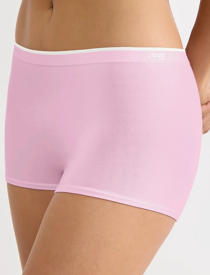 sloggi - sloggi GO Sense Short 2P - hipsterid ja bokserid - floral pink - 5