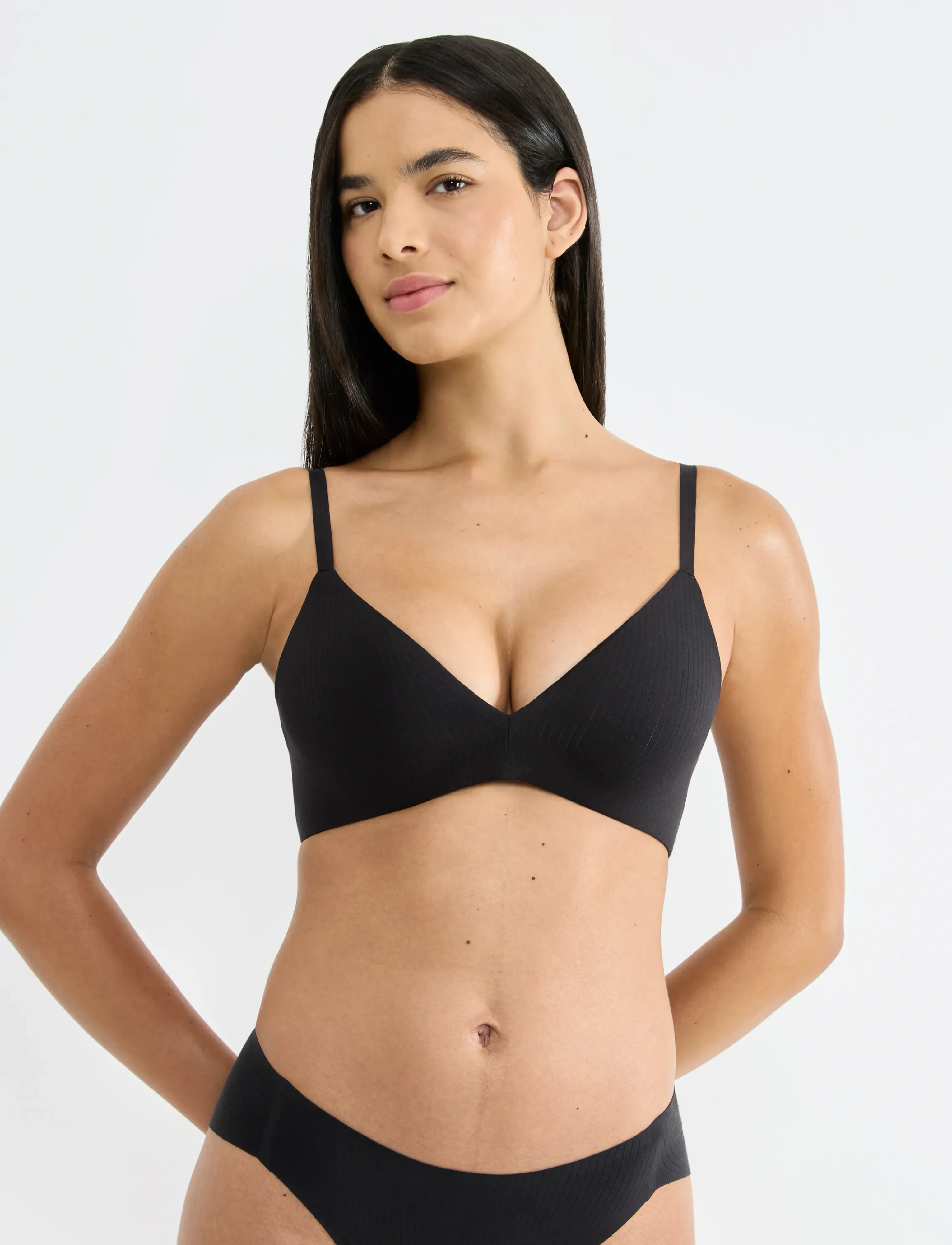 sloggi Sloggi Zero Feel Pure The Up Push Up, S PLUS, Black, Bh'Er & Toppe > T-Shirt Bh'Er, Dame