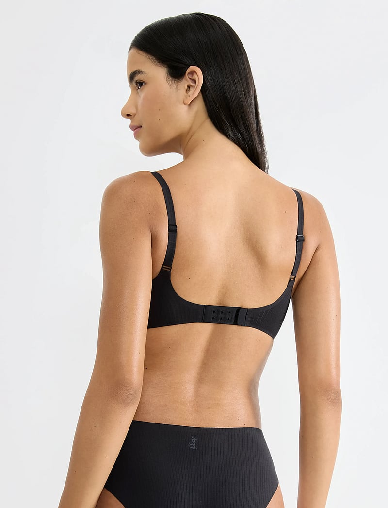 sloggi - sloggi ZERO Feel Pure THE UP Push Up - t-shirt bh'er - black - 3