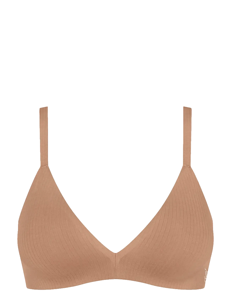 sloggi - sloggi ZERO Feel Pure THE UP Push Up - t-shirt bhs - nostalgic brown - 1