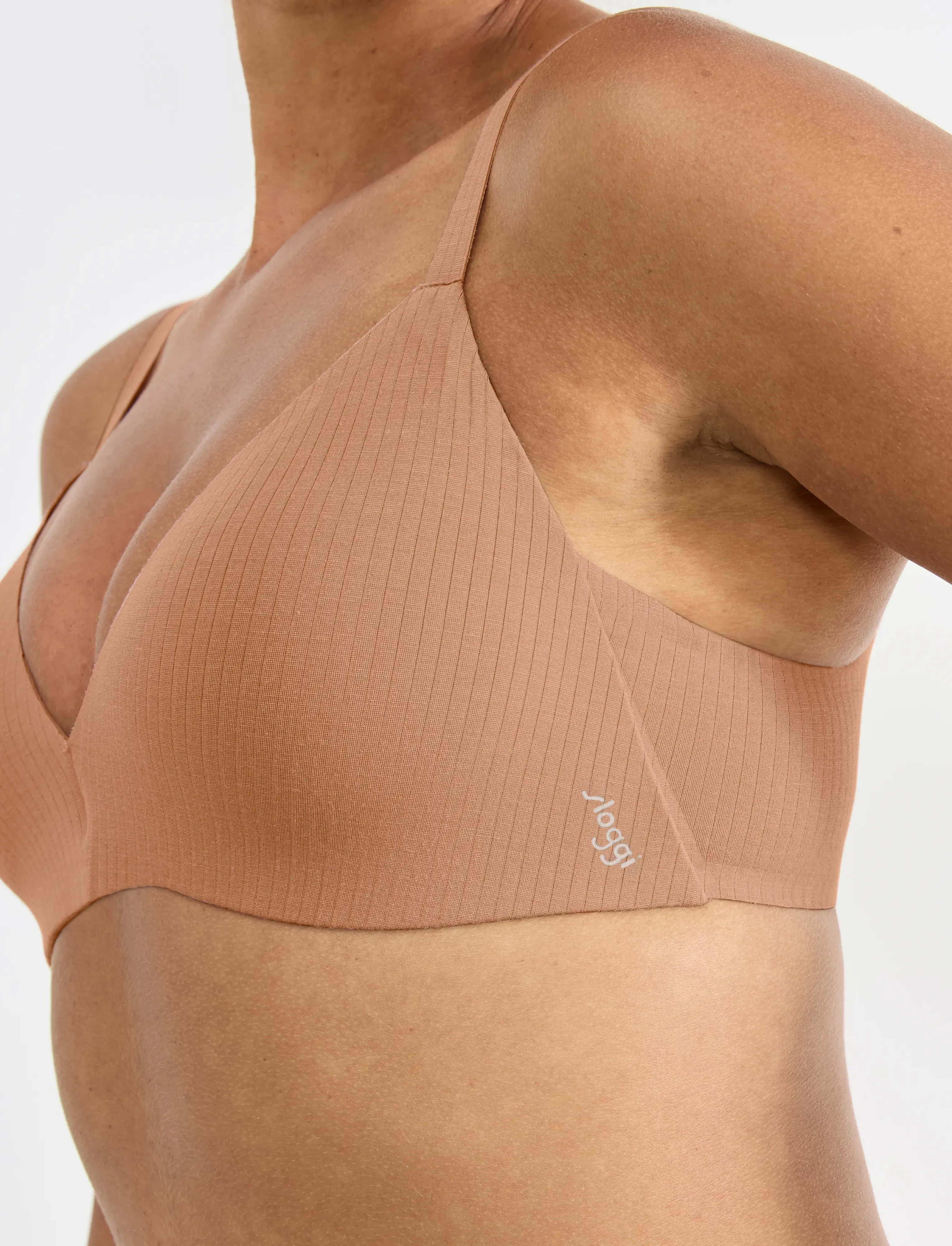 sloggi - sloggi ZERO Feel Pure THE UP Push Up - t-shirt bhs - nostalgic brown - 5