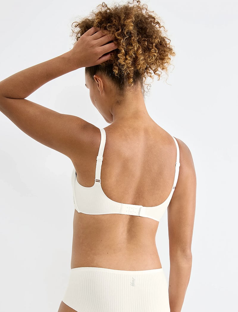 sloggi - sloggi ZERO Feel Pure THE UP Push Up - laveste priser - silk white - 3