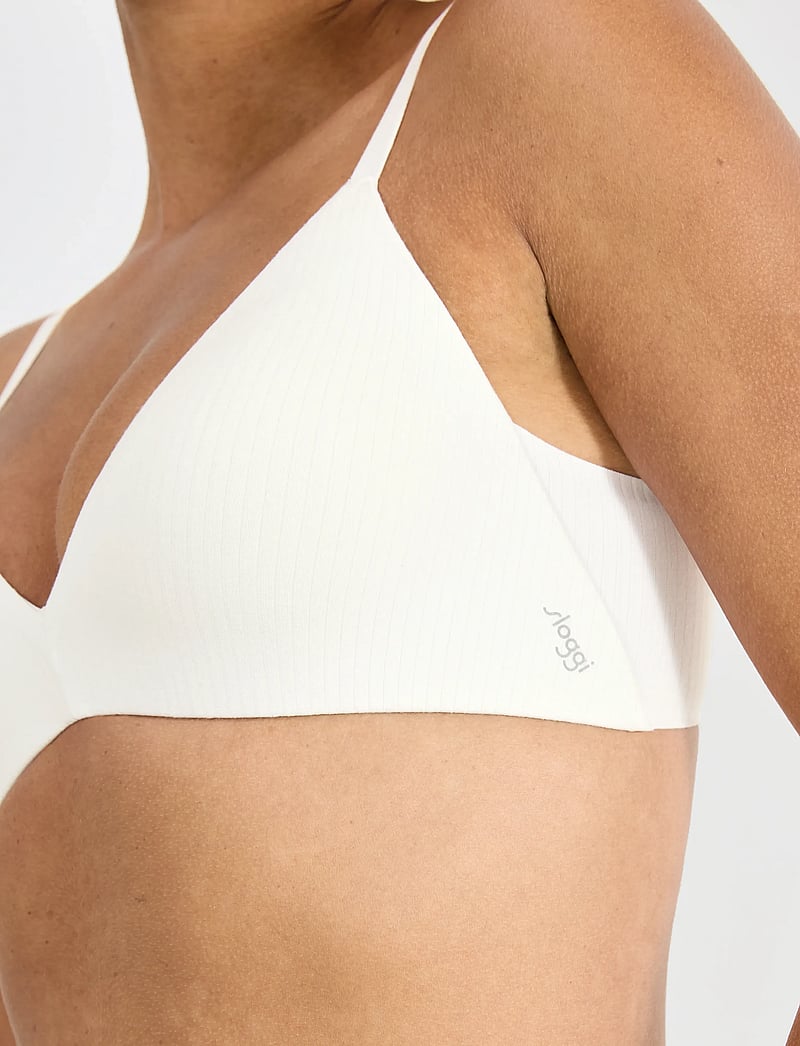 sloggi - sloggi ZERO Feel Pure THE UP Push Up - laveste priser - silk white - 4