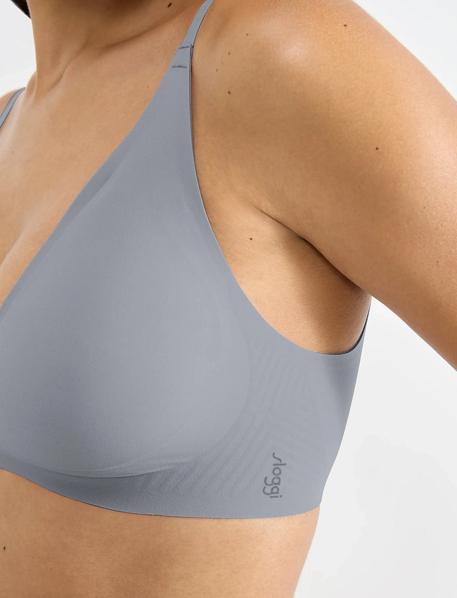 sloggi - sloggi ZERO Feel 2.0 THE UP P Bra - t-shirt bhs - chrome - 5