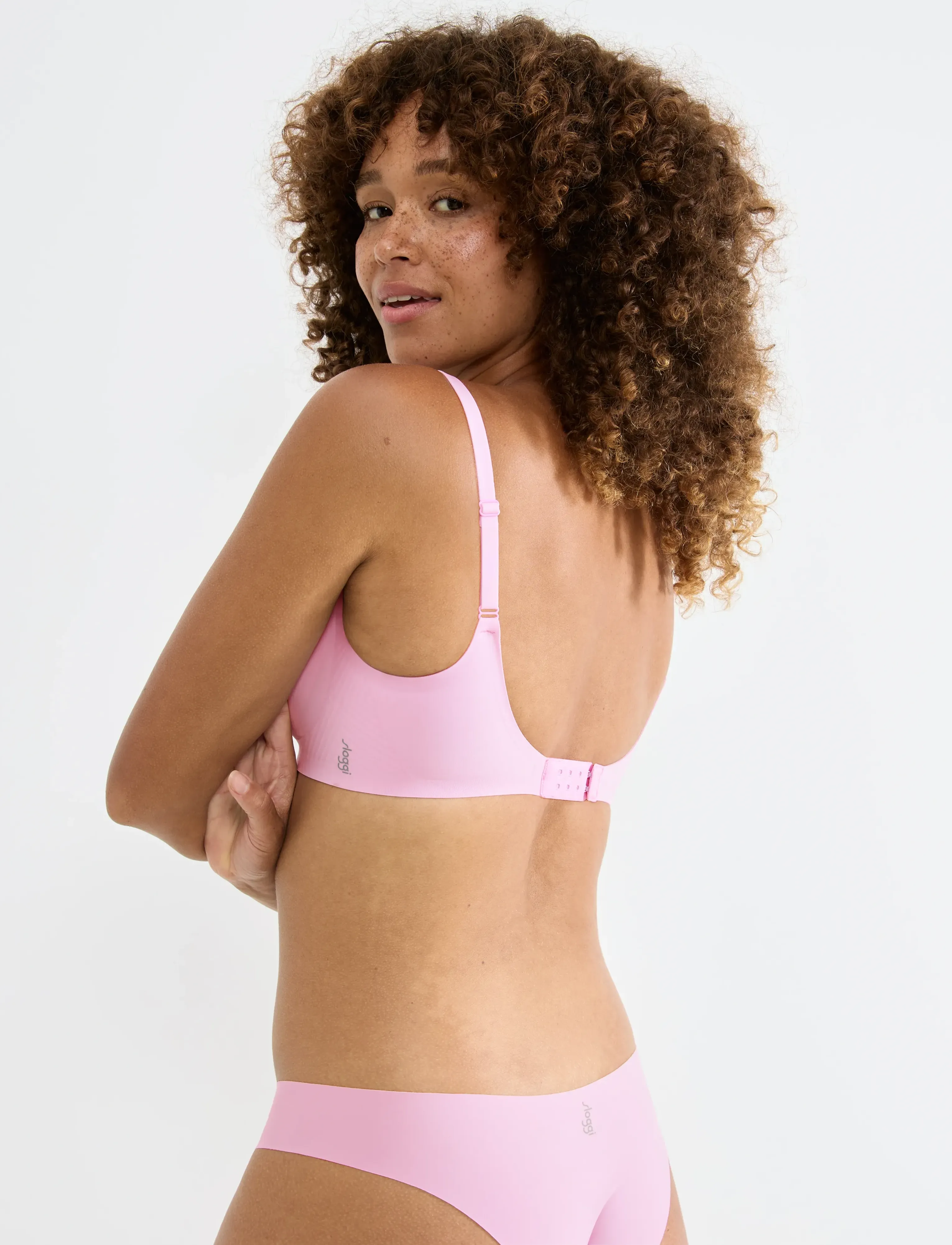 sloggi - sloggi ZERO Feel 2.0 THE UP P Bra - t-shirt bras - floral pink - 3