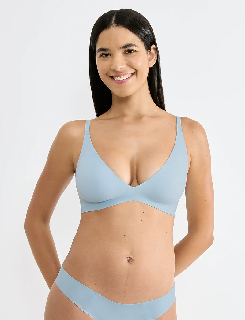 sloggi - sloggi ZERO Feel 2.0 THE UP P Bra - t-shirt bhs - light blue - 0