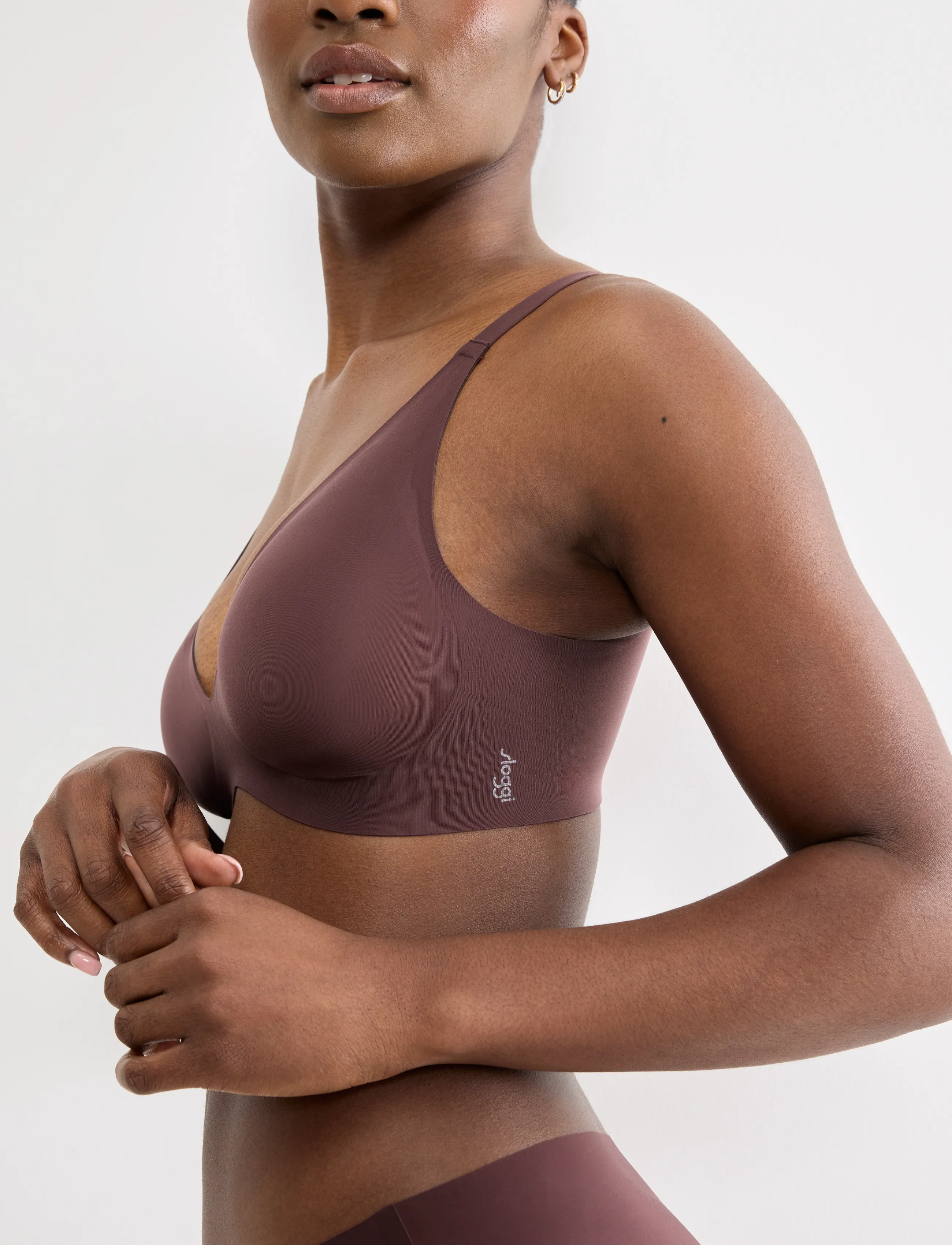 sloggi - sloggi ZERO Feel 2.0 THE UP P Bra - t-shirt bhs - merlot - 3