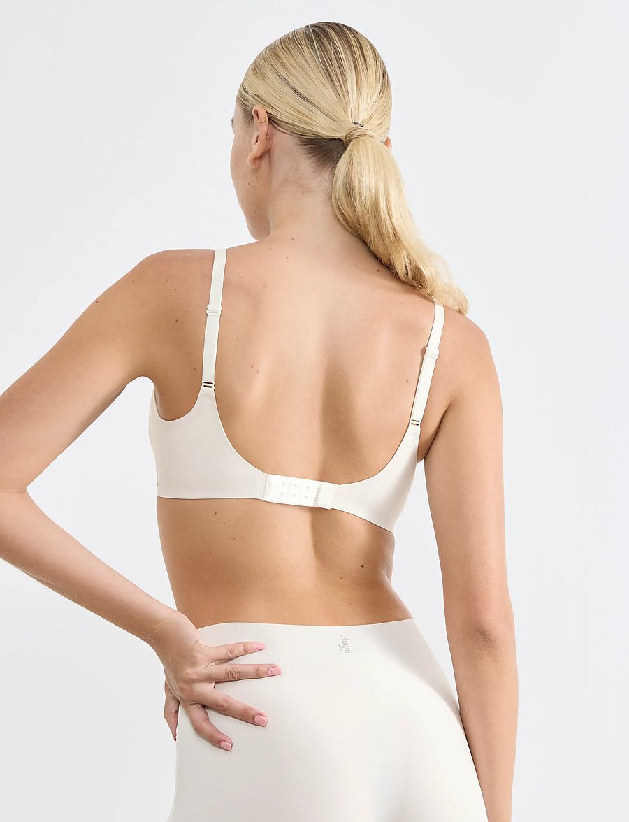 sloggi - sloggi ZERO Feel 2.0 THE UP P Bra - t-särgi rinnahoidjad - silk white - 3