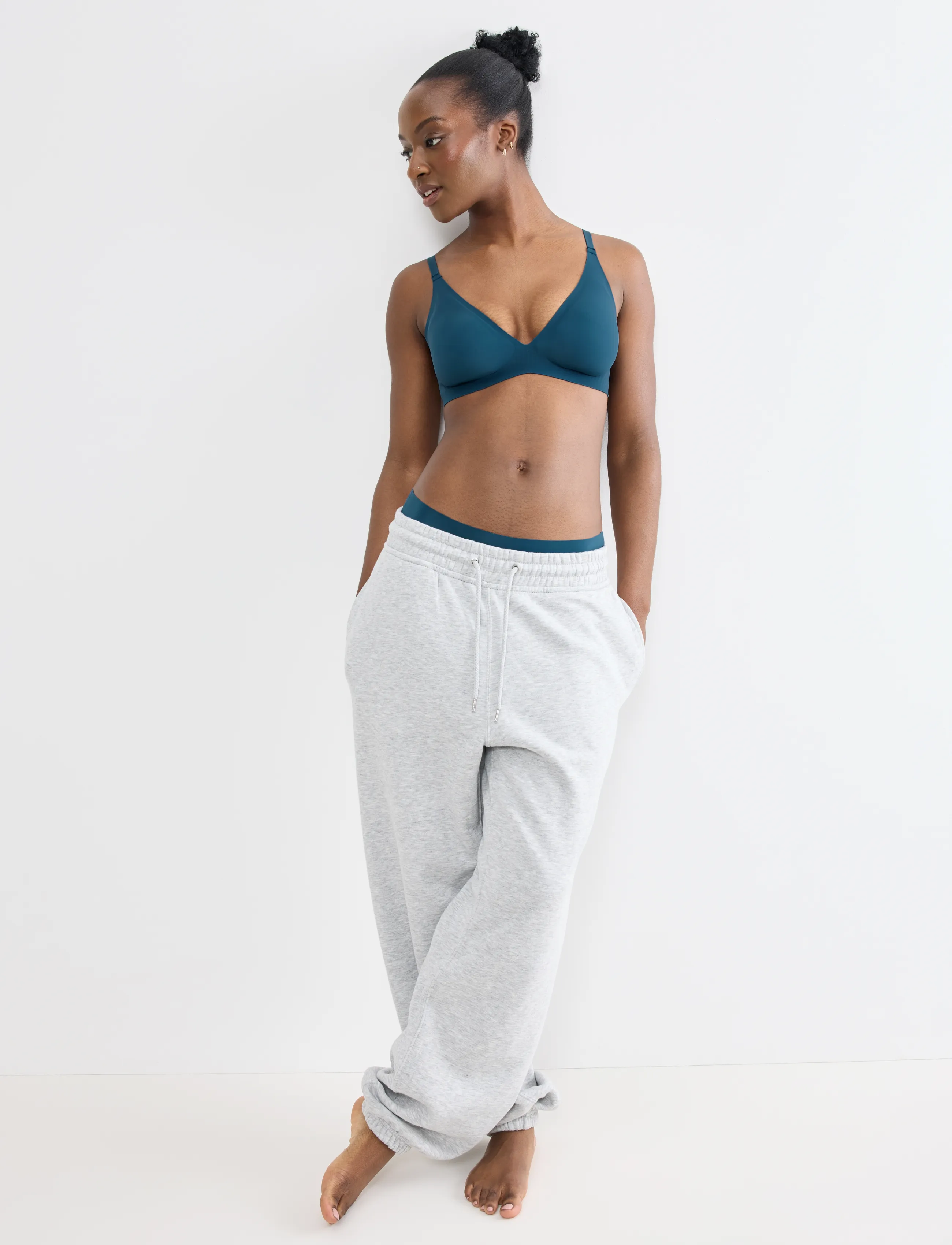 sloggi - sloggi ZERO Feel 2.0 THE UP P Bra - t-särgi rinnahoidjad - smoky blue - 4