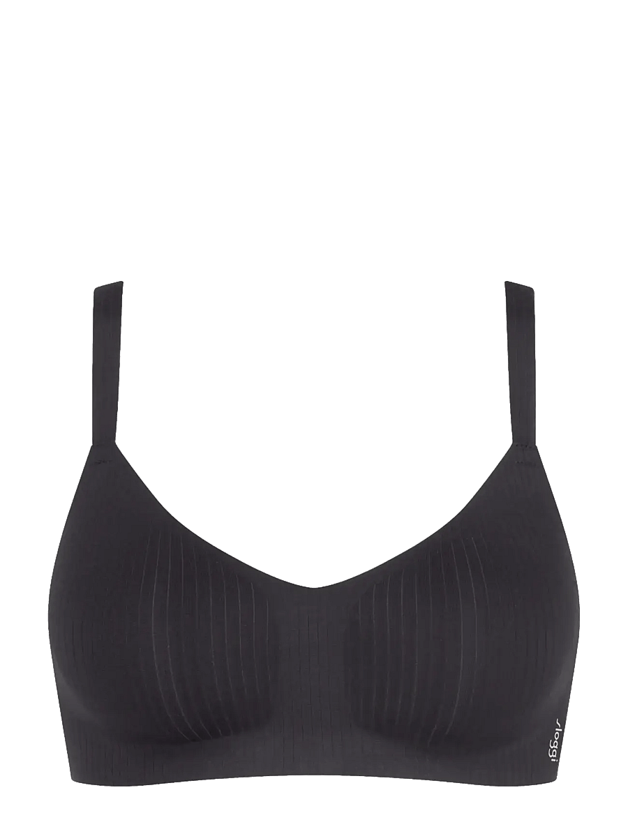 sloggi - sloggi ZERO Feel Pure Soft bra - bügellose bhs - black - 1
