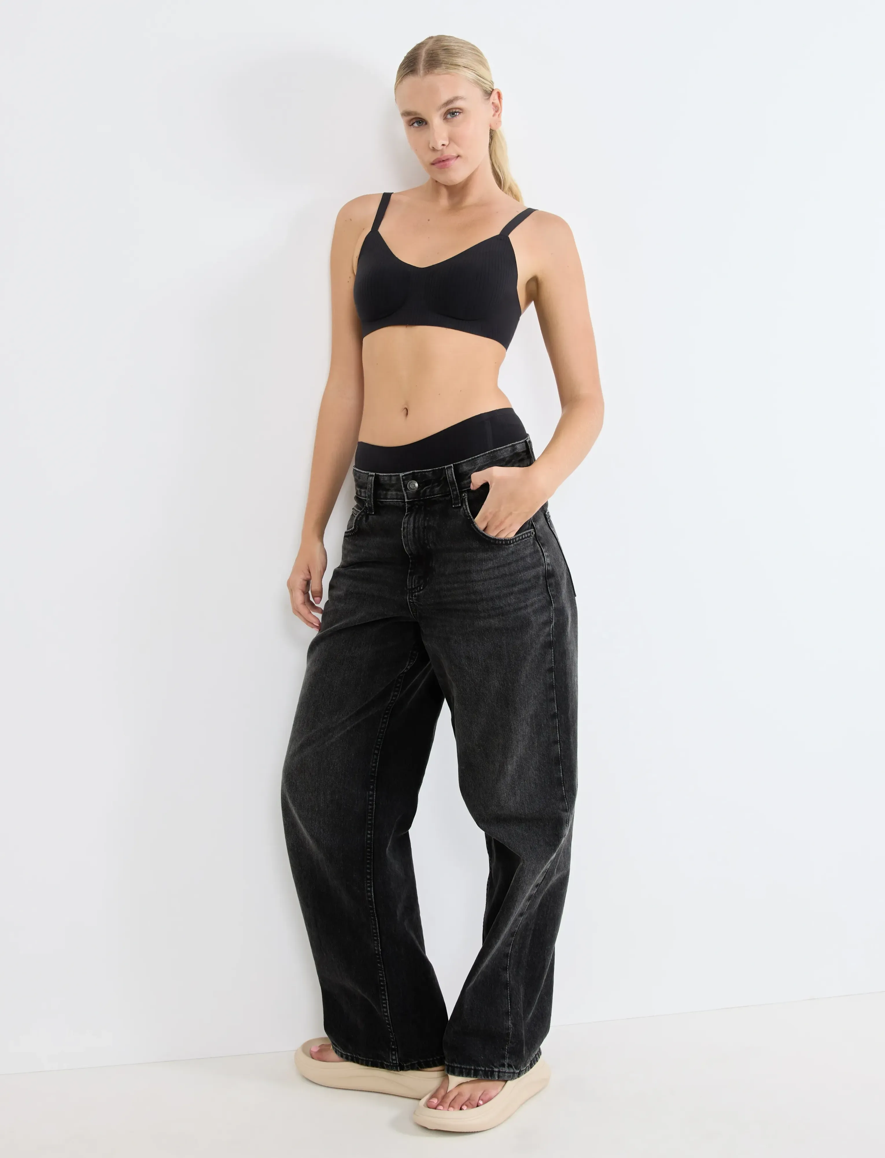 sloggi - sloggi ZERO Feel Pure Soft bra - bügellose bhs - black - 5
