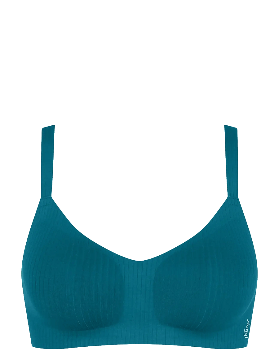sloggi - sloggi ZERO Feel Pure Soft bra - tugikaarteta rinnahoidjad - blue coral - 1