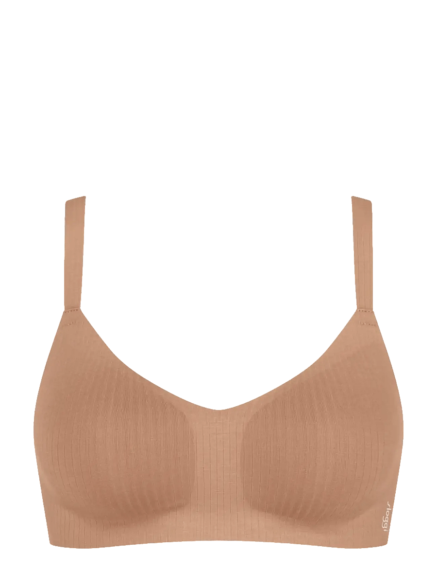 sloggi - sloggi ZERO Feel Pure Soft bra - tugikaarteta rinnahoidjad - nostalgic brown - 1