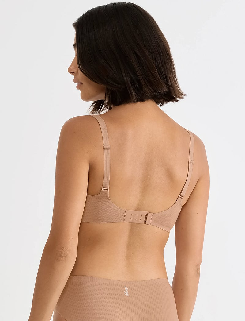 sloggi - sloggi ZERO Feel Pure Soft bra - tugikaarteta rinnahoidjad - nostalgic brown - 3