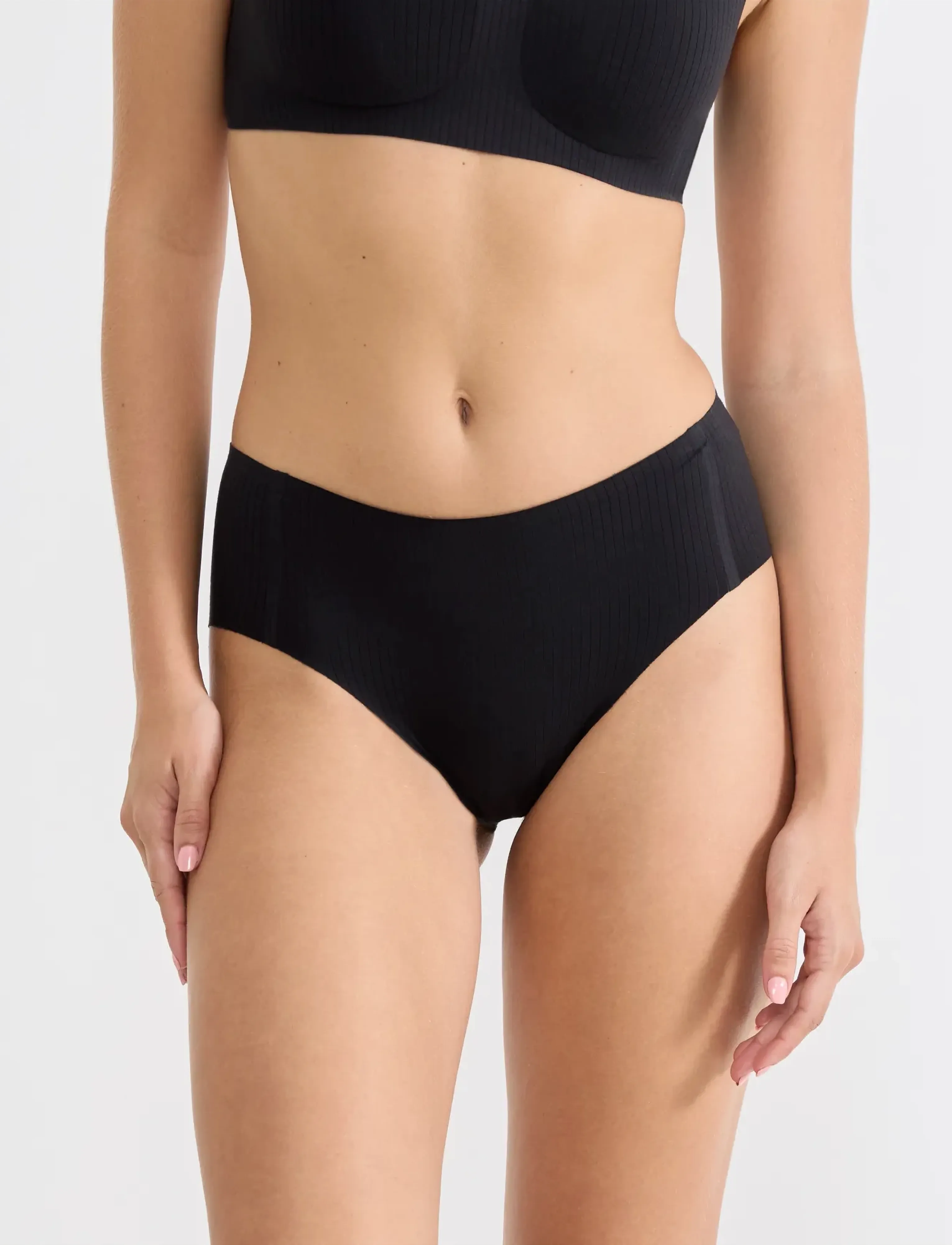 sloggi Zero Feel Pure Hipster, XS, Panties, Schwarz - Hipster & Boyshorts, Frauen