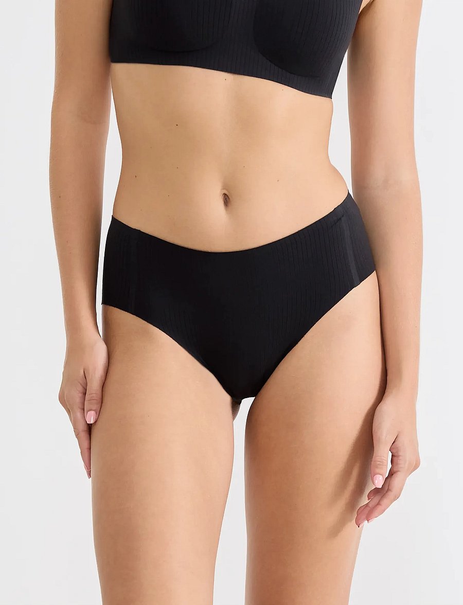 sloggi - sloggi ZERO Feel Pure Hipster - hipster og boyshort nærbuxur - black - 0