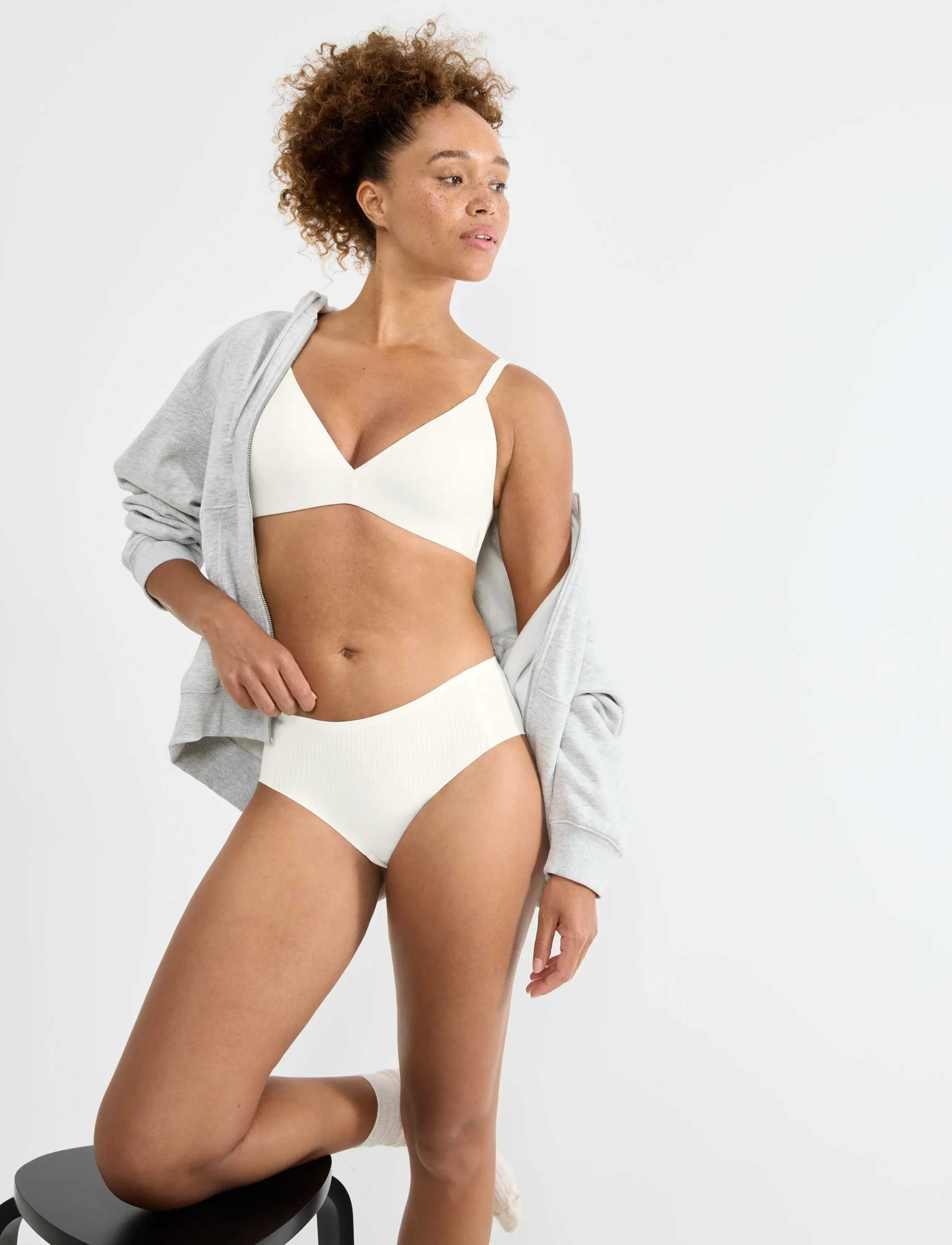 sloggi - sloggi ZERO Feel Pure Hipster - laveste priser - silk white - 5