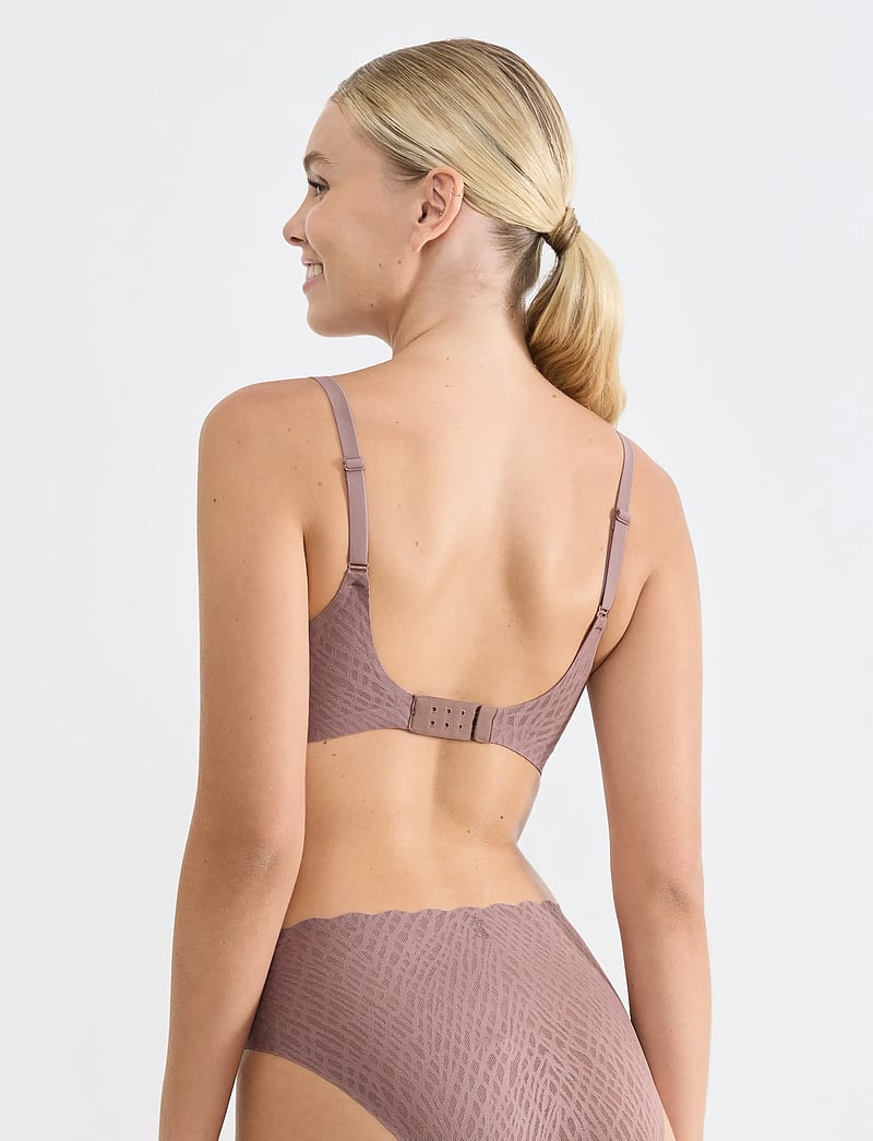 sloggi - sloggi ZERO Feel Bliss THE UP P Bra - bügellose bhs - cacao - 3