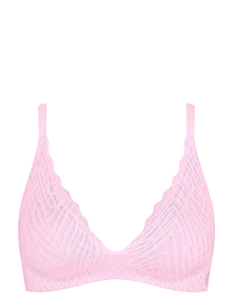 sloggi - sloggi ZERO Feel Bliss THE UP P Bra - tugikaarteta rinnahoidjad - floral pink - 1
