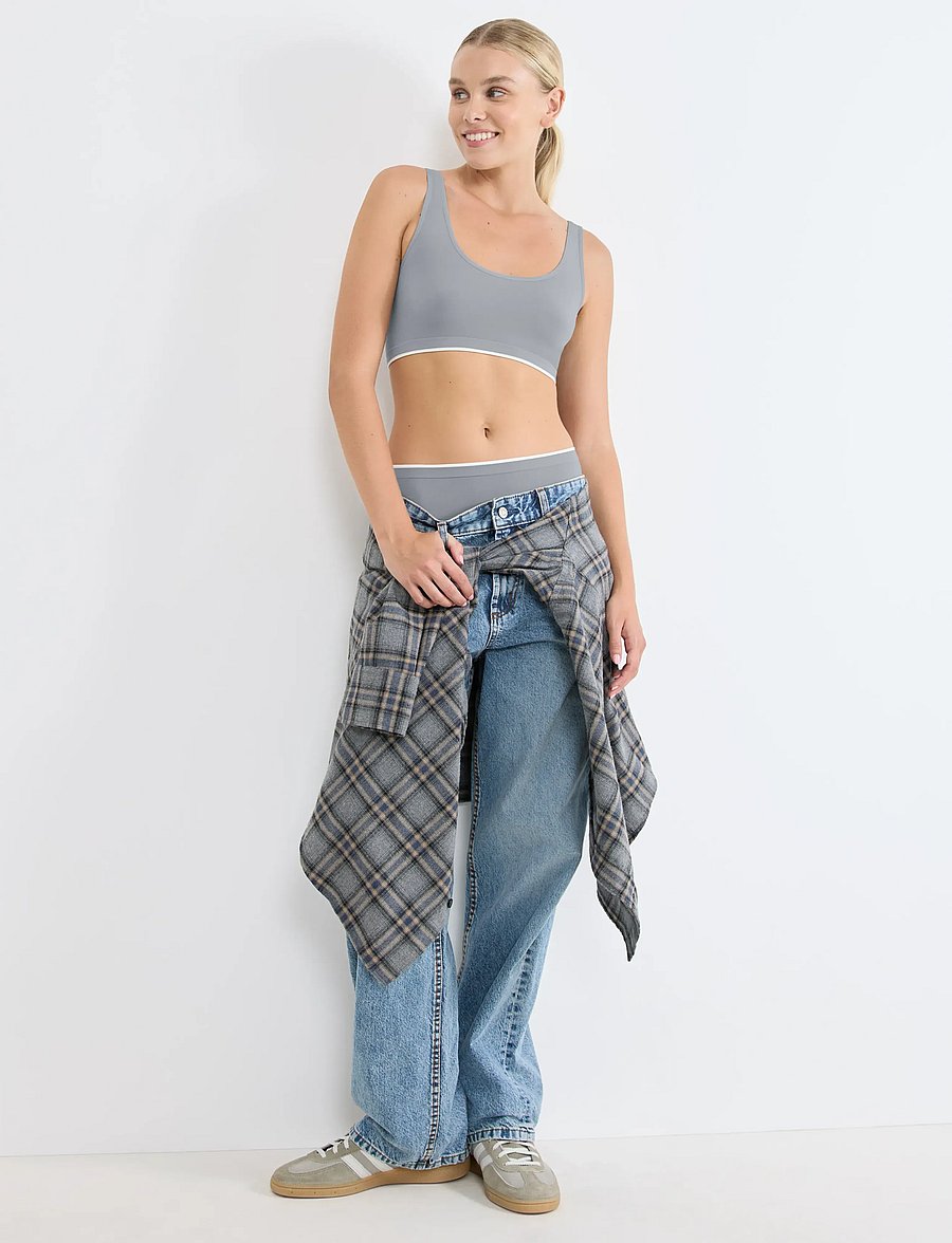 sloggi - sloggi GO Sense Top - bralette-rintaliivit - chrome - 5