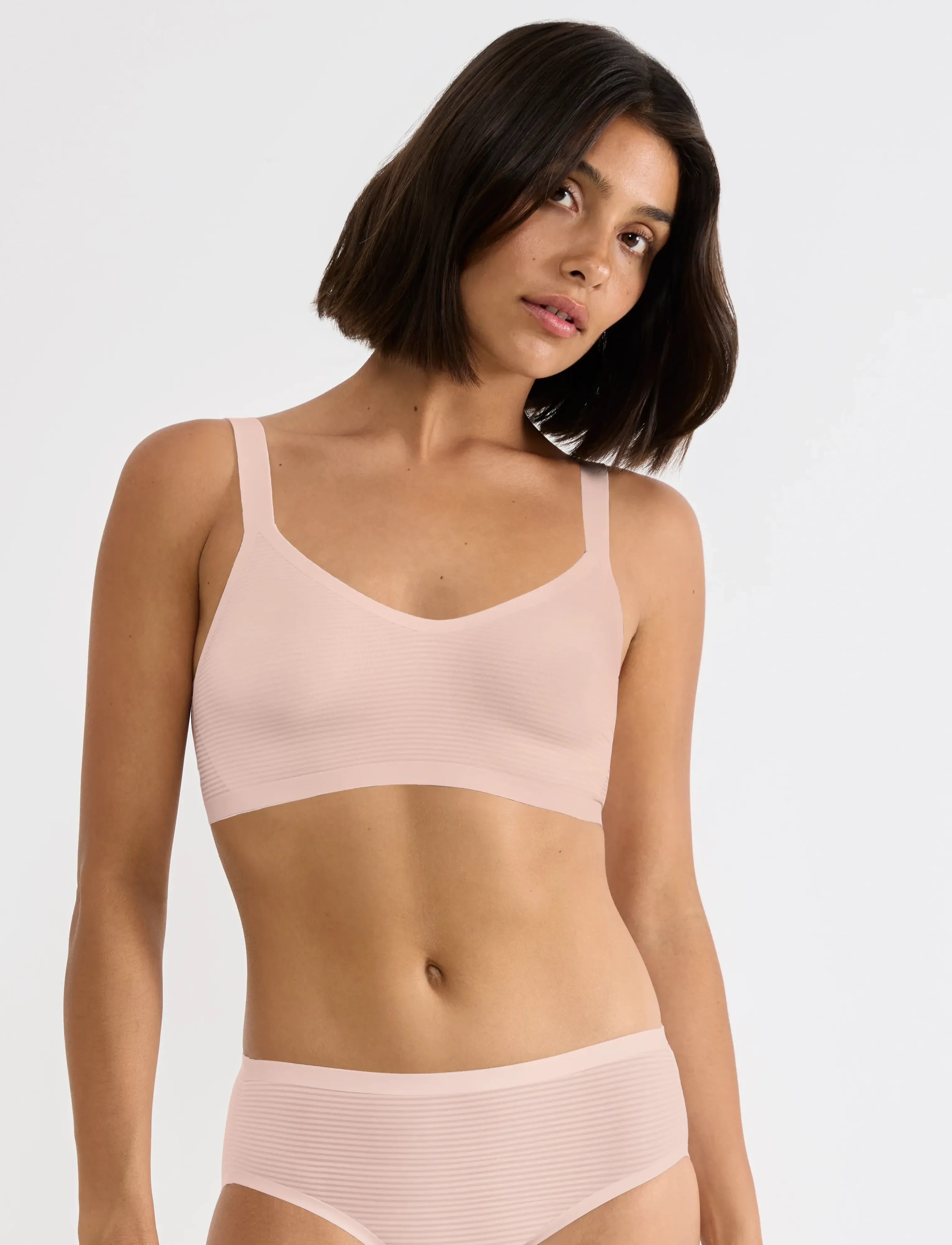 sloggi Zero Feel Air Bralette, S, Soft Bras, Rosa - Frauen