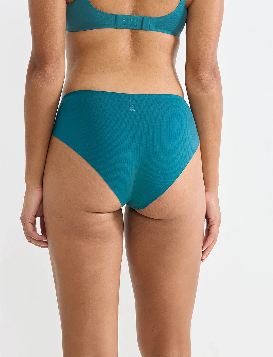 sloggi - sloggi ZERO Feel Pure High leg - slips - blue coral - 3