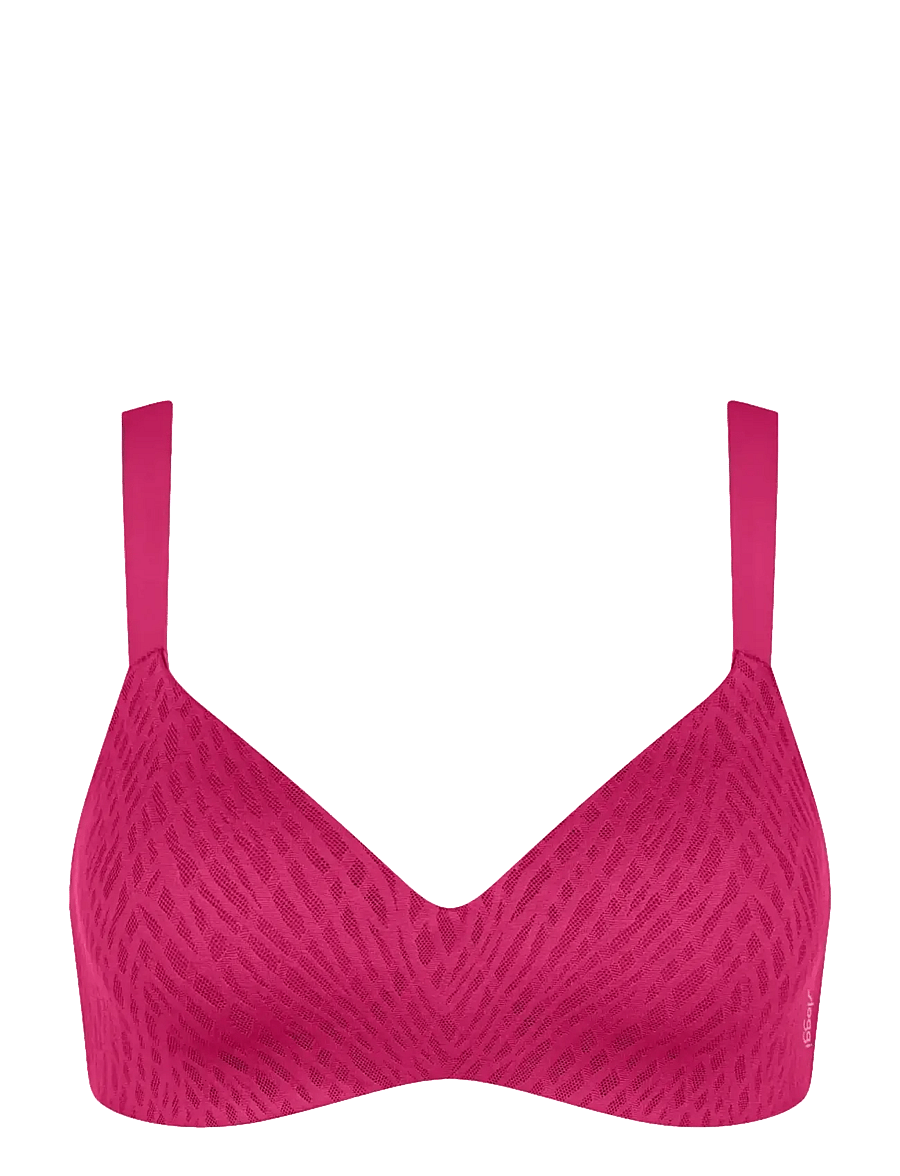sloggi - sloggi ZERO Feel Bliss THE UP TshirtBra - t-shirt bhs - berry - 1