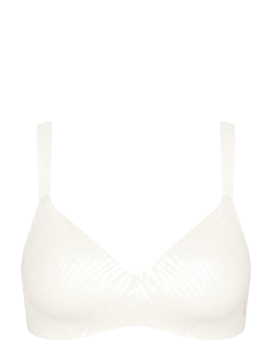 sloggi - sloggi ZERO Feel Bliss THE UP TshirtBra - t-shirt bras - silk white - 1