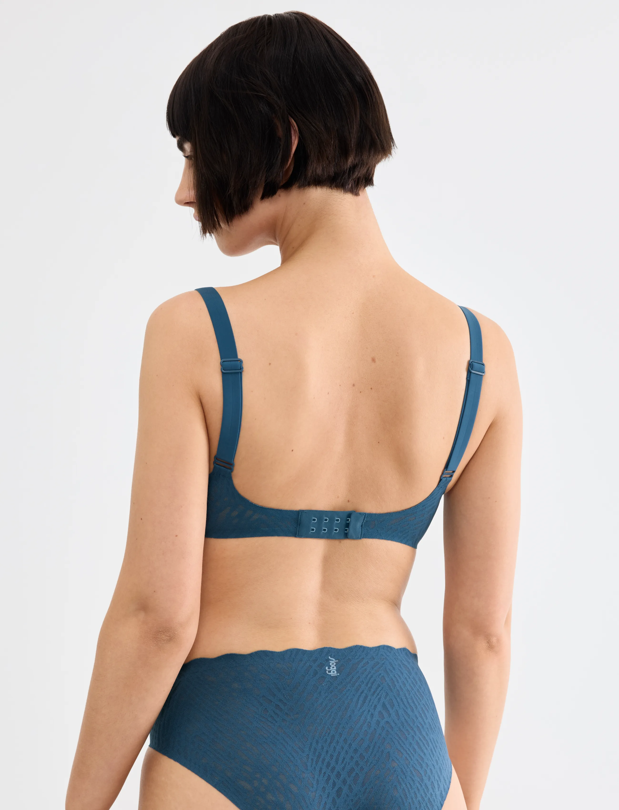 sloggi - sloggi ZERO Feel Bliss THE UP TshirtBra - t-shirt bh'er - smoky blue - 2