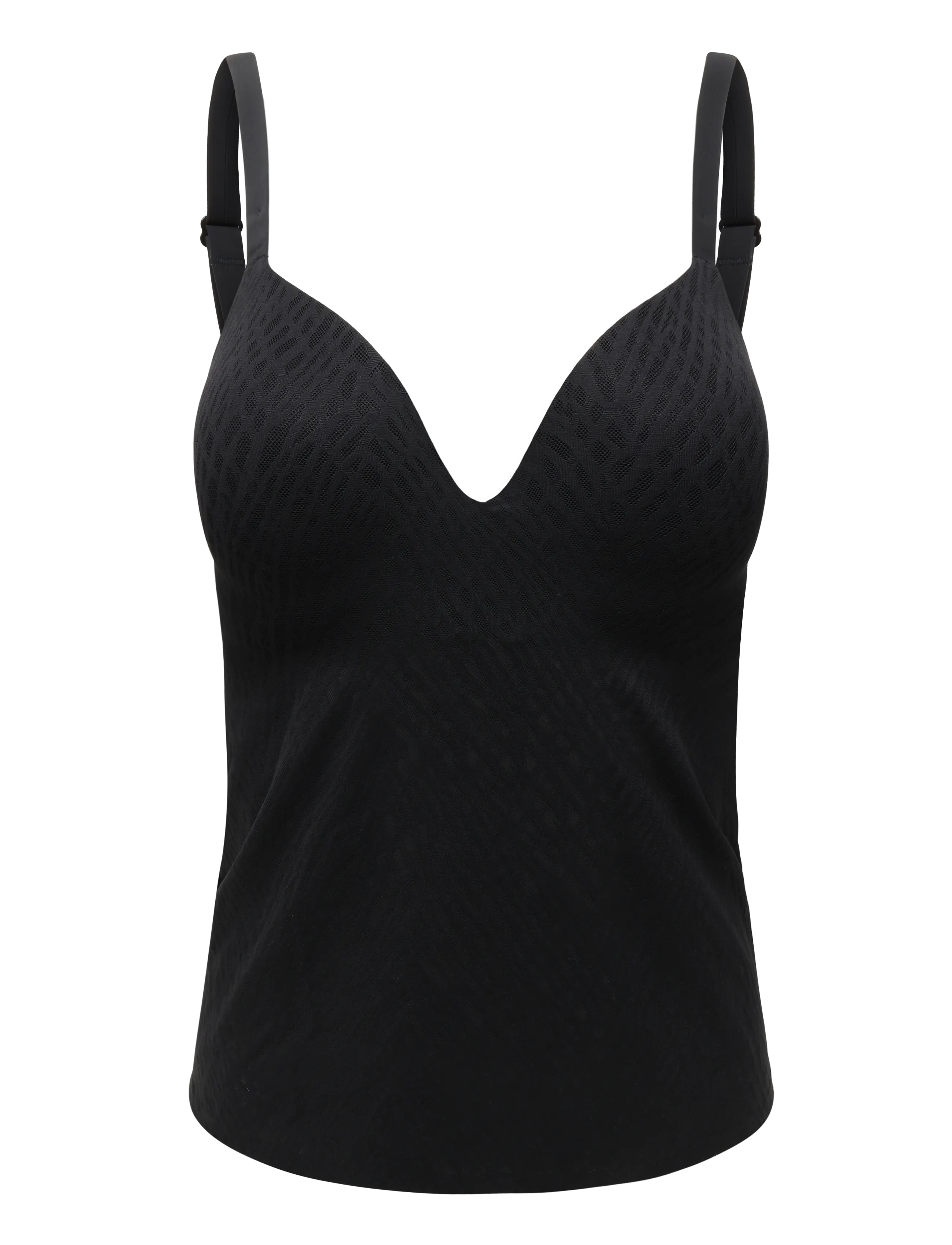 sloggi sloggi ZEROFeelBliss THE UP PushUpShirt - Sloggi - BLACK / black