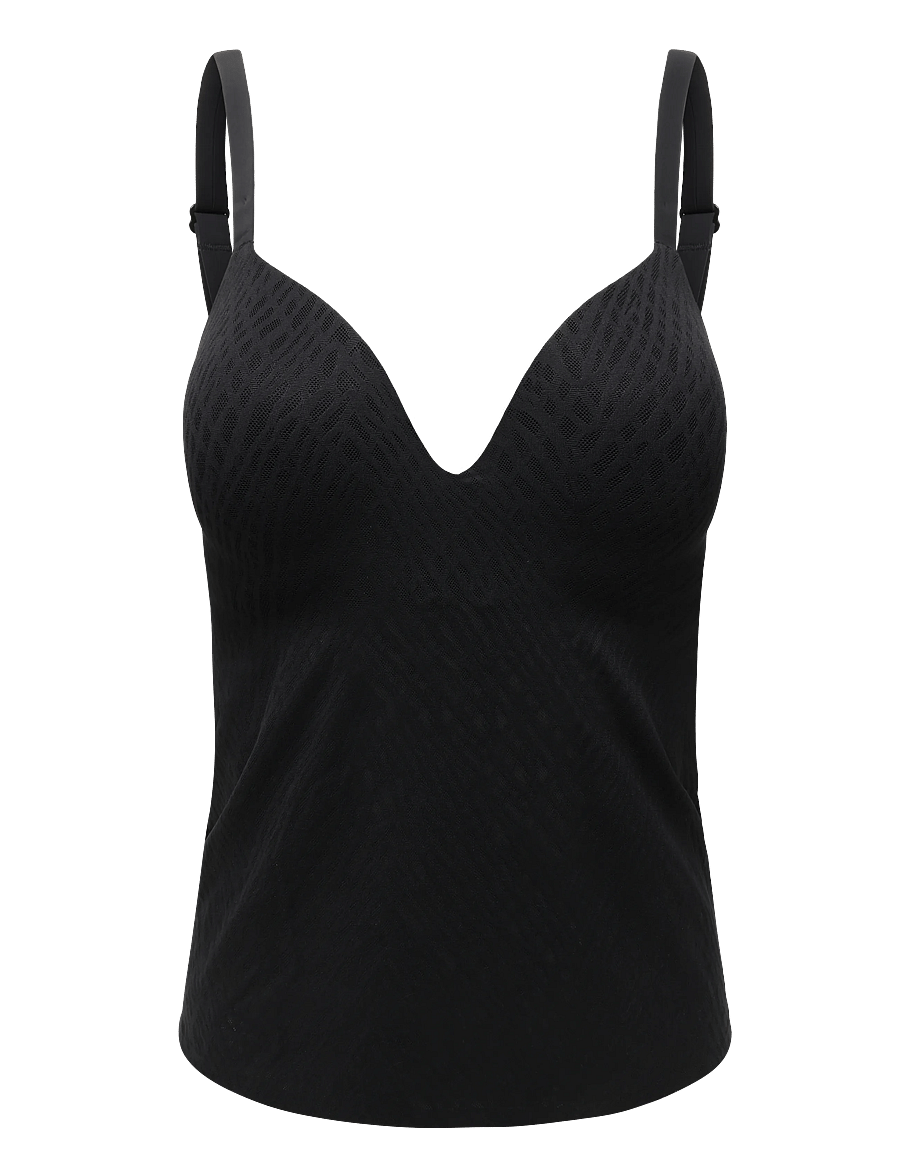 sloggi - sloggi ZEROFeelBliss THE UP PushUpShirt - push up bh'er - black - 1