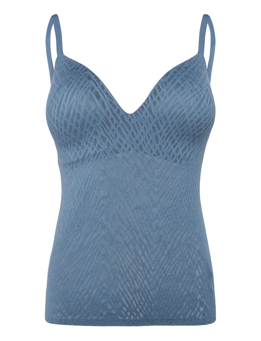 sloggi - sloggi ZEROFeelBliss THE UP PushUpShirt - push up bh'er - smoky blue - 1