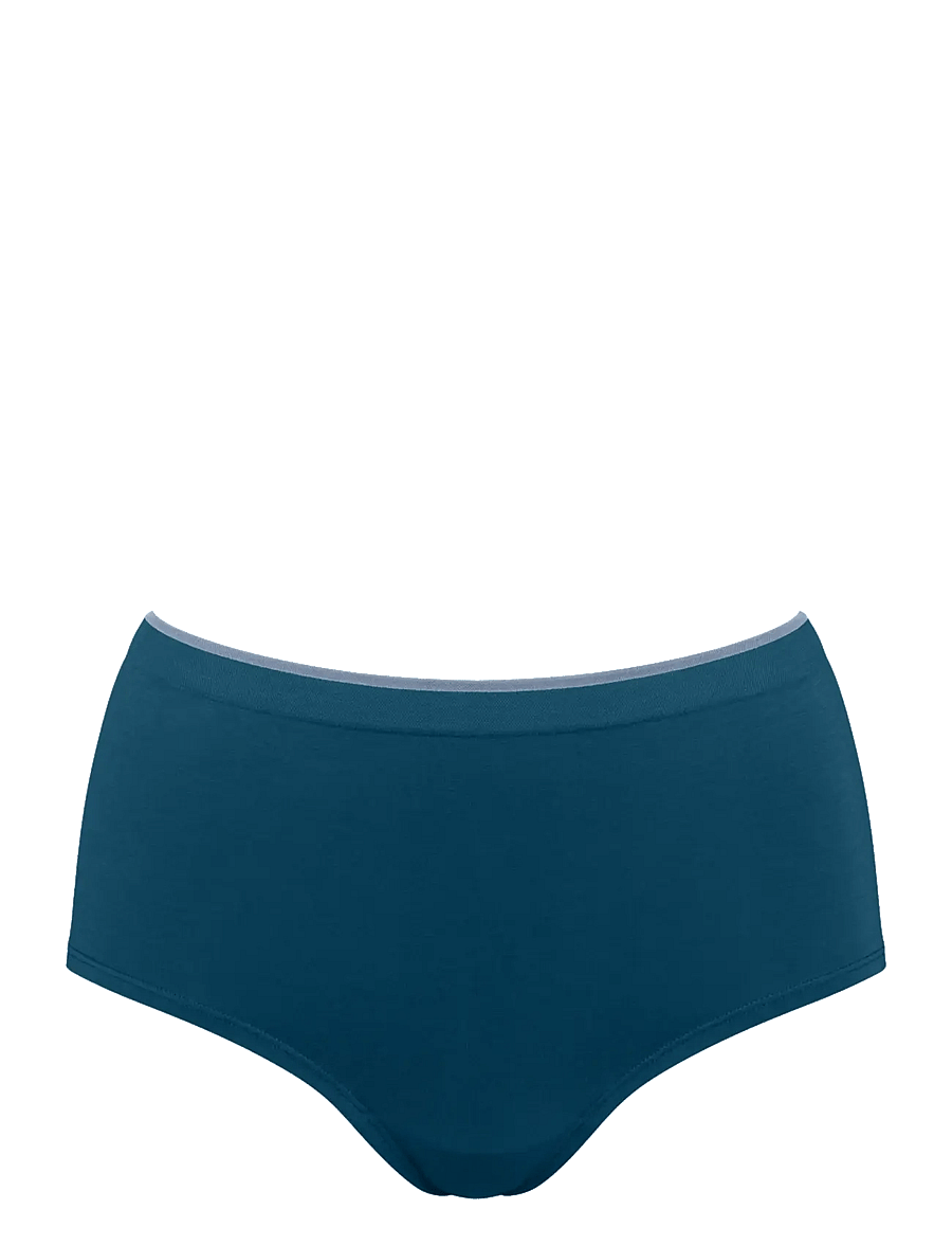 sloggi - sloggi GO Sense Highwaist C2P - nahtlose slips - blue - light combination - 2