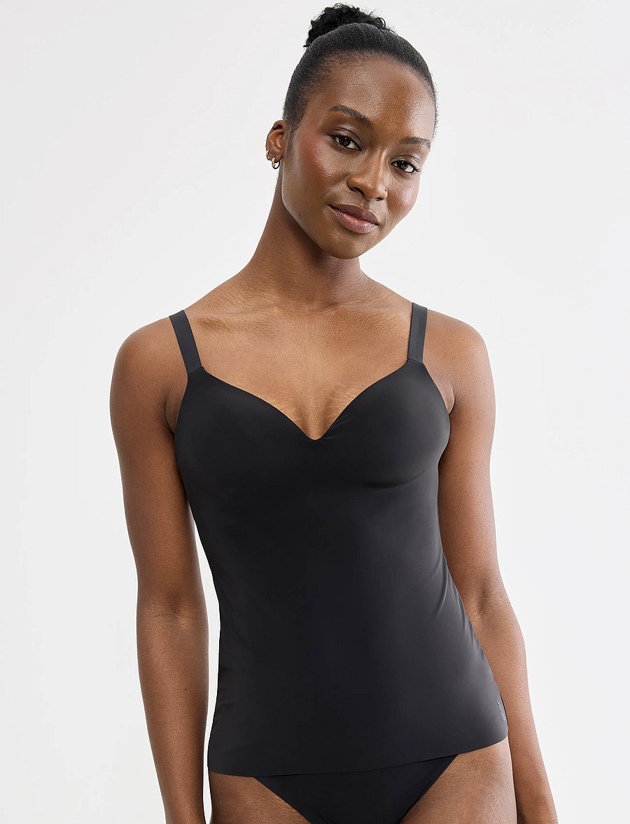 sloggi - sloggi ZERO Feel 2.0 THE UP Bra Shirt - rinnahoidja-topid - black - 0