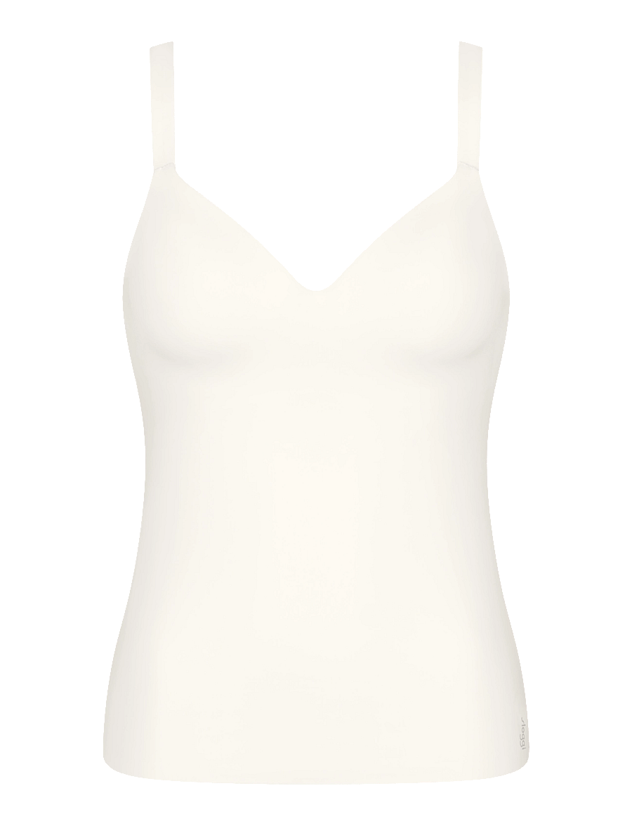 sloggi - sloggi ZERO Feel 2.0 THE UP Bra Shirt - bh-linnen - silk white - 1