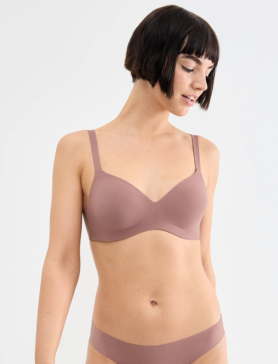sloggi - sloggi ZERO Feel 2.0 THE UP TShirt Bra - t-krekla krūšturi - cacao - 0