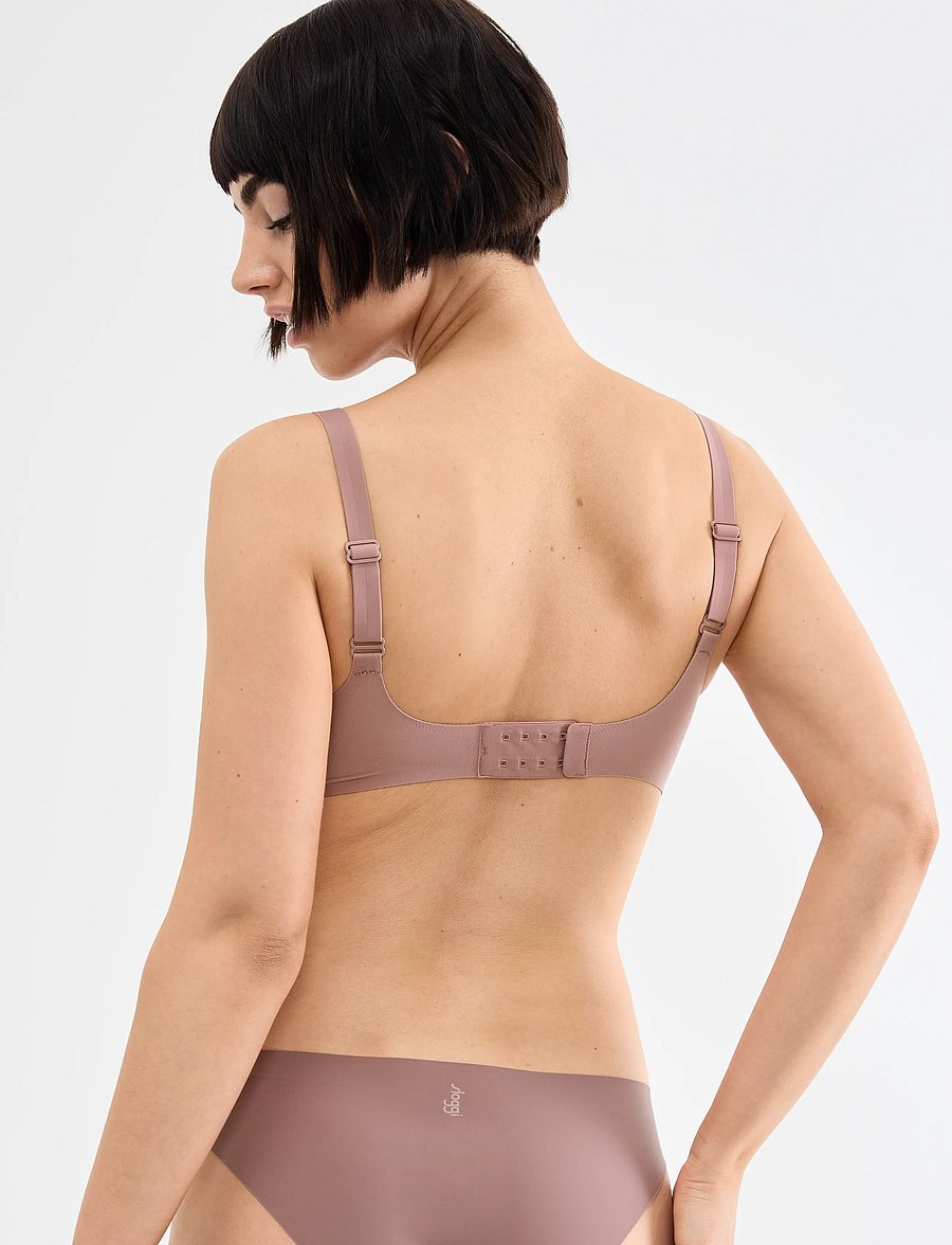 sloggi - sloggi ZERO Feel 2.0 THE UP TShirt Bra - t-krekla krūšturi - cacao - 2