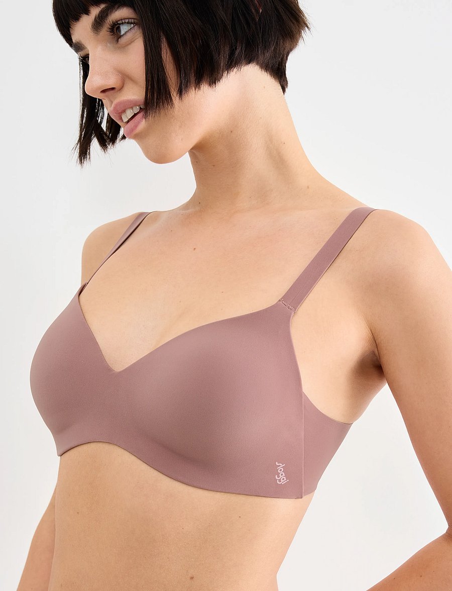 sloggi - sloggi ZERO Feel 2.0 THE UP TShirt Bra - t-krekla krūšturi - cacao - 3
