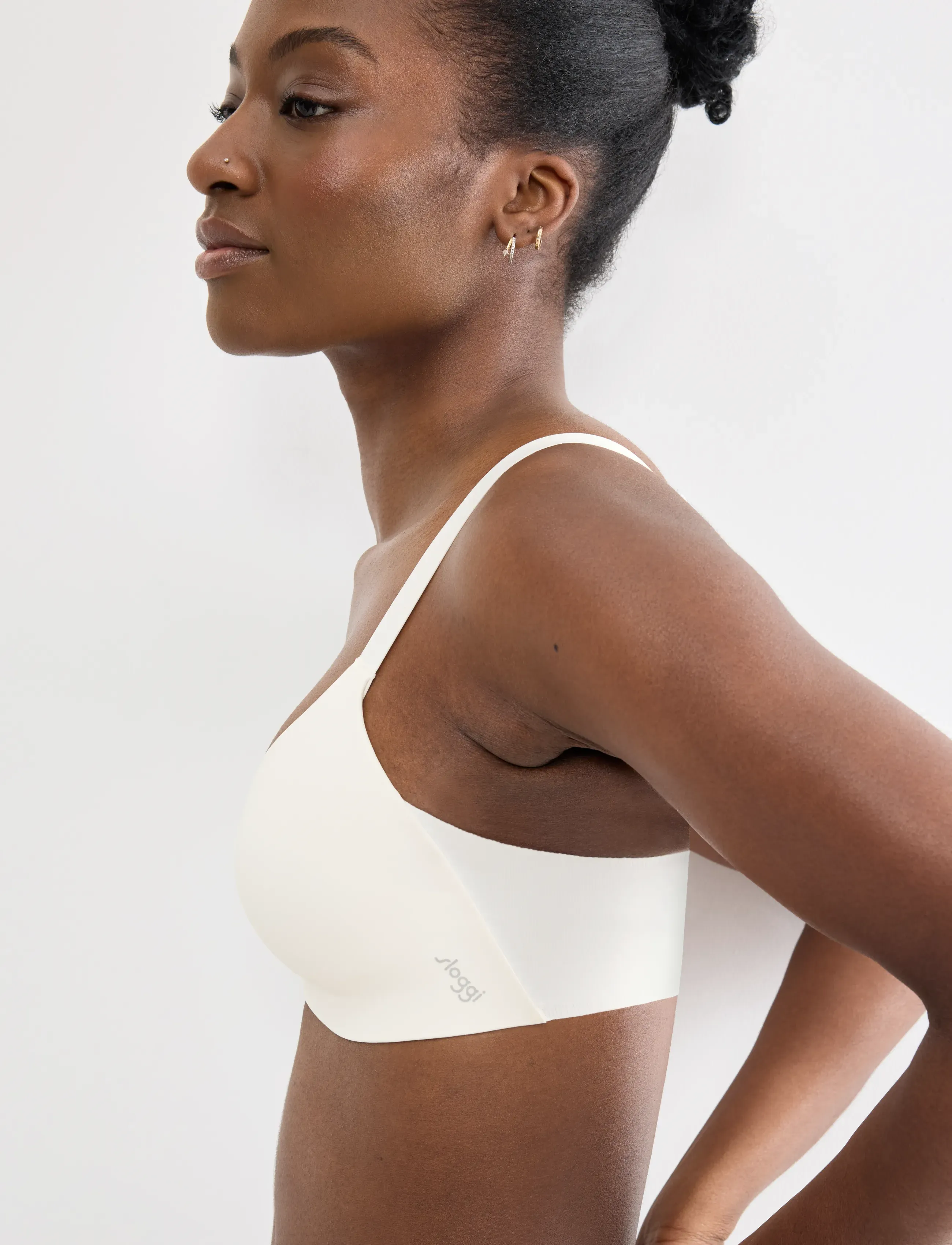 sloggi - sloggi ZERO Feel 2.0 THE UP TShirt Bra - t-särgi rinnahoidjad - silk white - 0