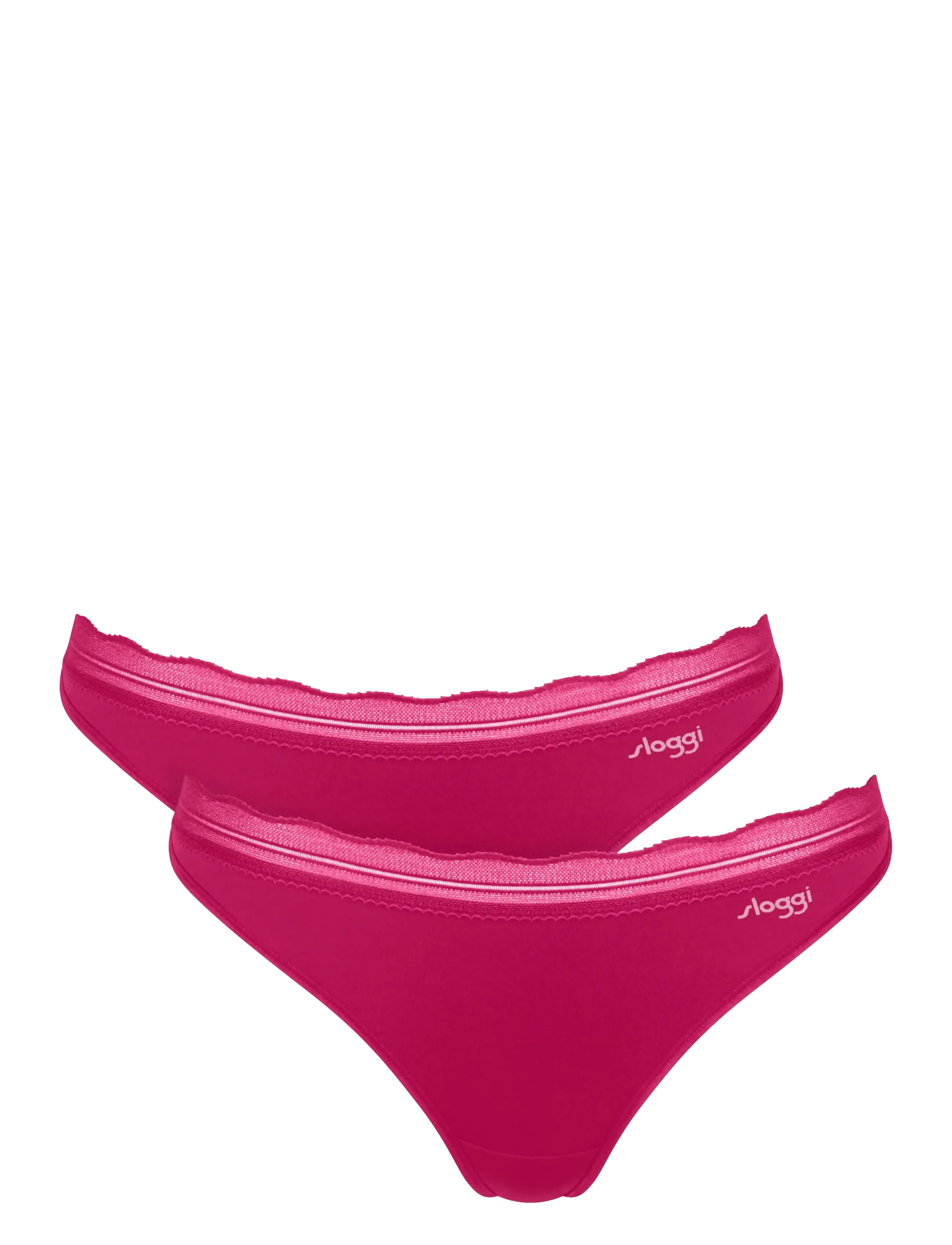 sloggi sloggi GO Blush String 2P - Aluspüksid - BERRY / pink/rose