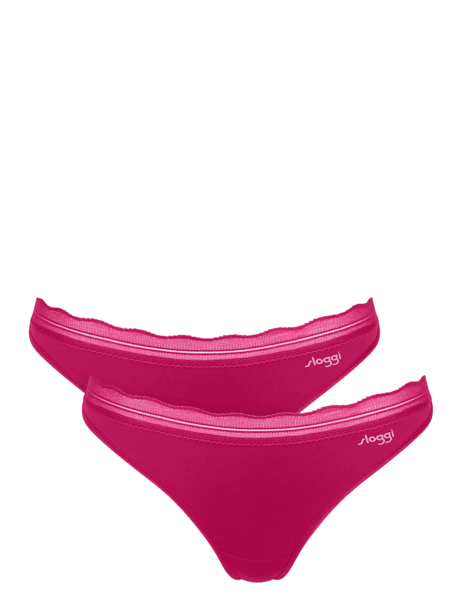 sloggi - sloggi GO Blush String 2P - stringid - berry - 1