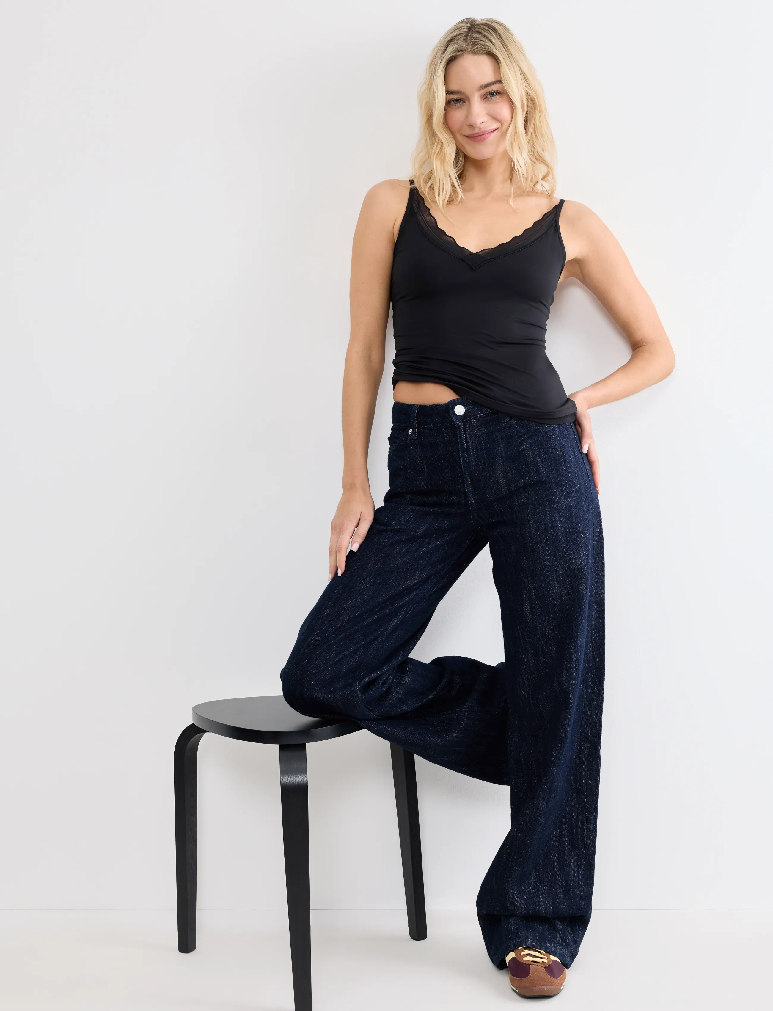 sloggi - sloggi GO Blush Spaghetti Top - black - 4