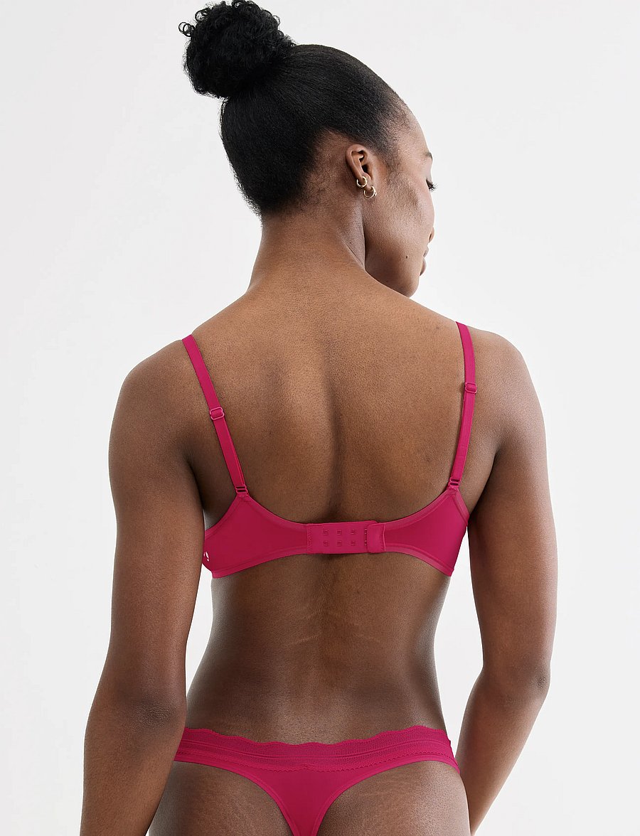 sloggi - sloggi GO Blush PU Bra - plunge bh'er - berry - 2