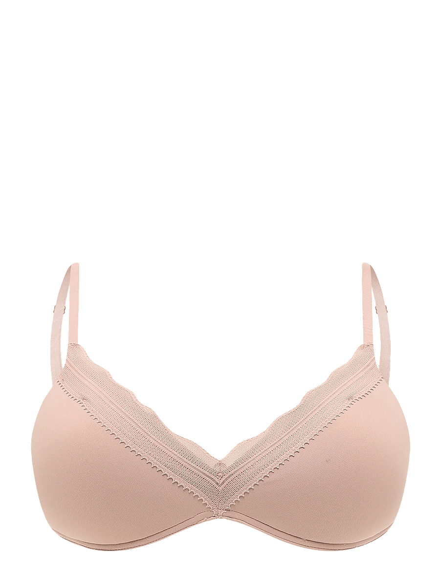 sloggi - sloggi GO Blush PU Bra - sügava dekolteega rinnahoidjad - cameo brown - 1